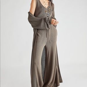 free people living in this sweater set